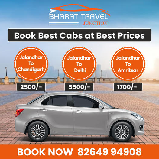 Bharat Travel Junction - Taxi Service in Jalandhar, Taxi Service Jalandhar, One Way Taxi Services, C